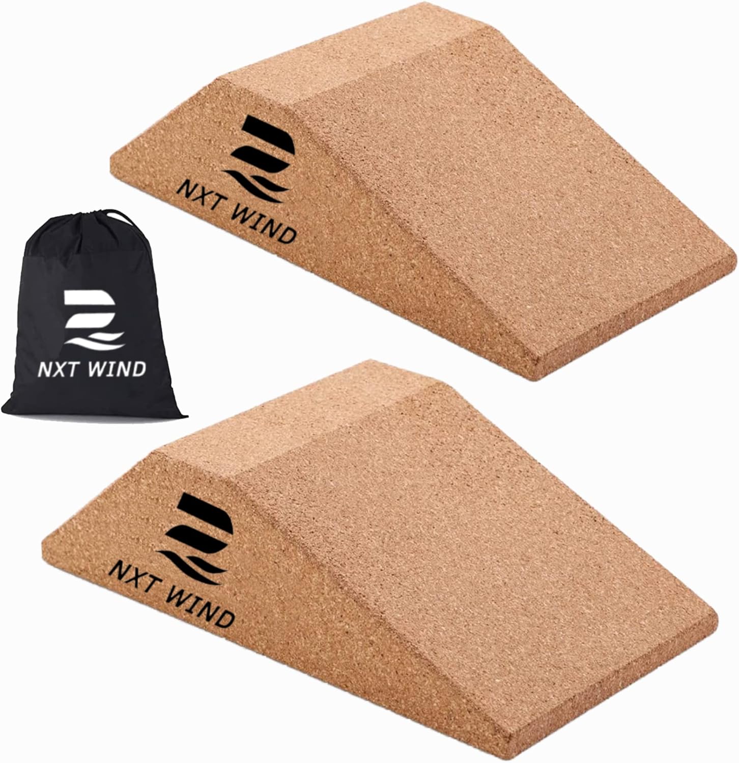 Squat Wedge Block Non Slip Professional Slant Board for Calf Stretching from NXT WIND, Adjustable Angles Knees Over Toes Equipment, Squat Ramp Foot Wedges for Squats Yoga Wedge Great for Exercise